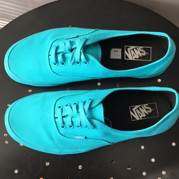 Vans | Shoes | Mens Mono Turquoise Vans 